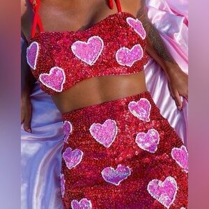 Easy Tiger Cupid Cowboy Sequin Set